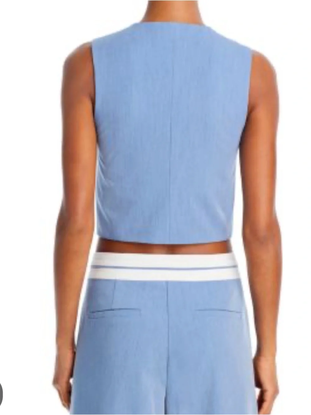 Preston crop vest - Picture 3 of 7